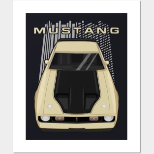 Mustang Mach 1 1971 to 1972 - Morning Gold Posters and Art